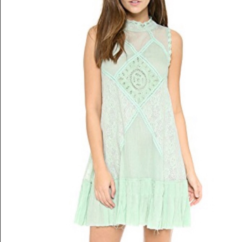 FREE PEOPLE | angel lace dress